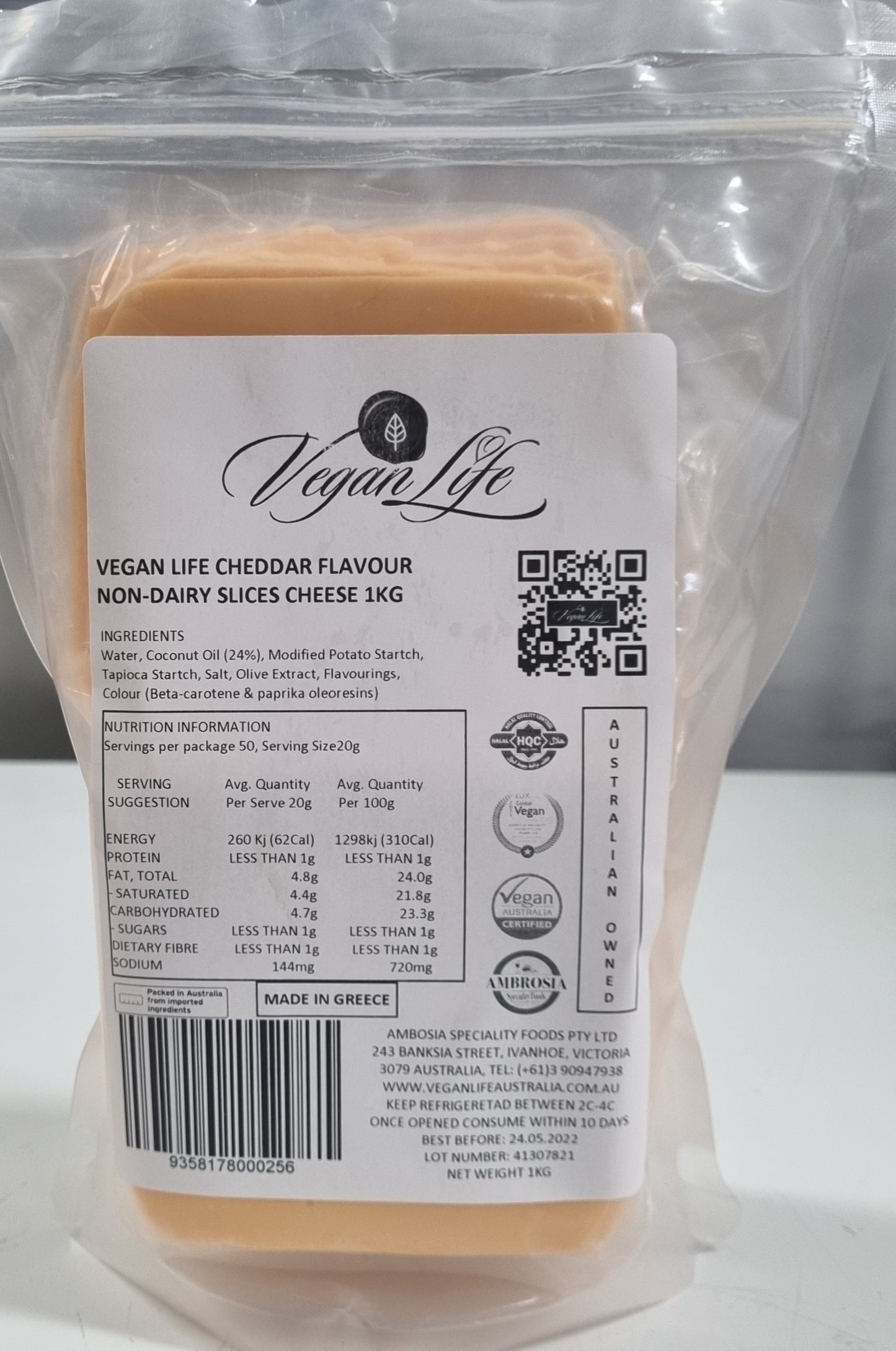 Vegan Life Cheddar Style