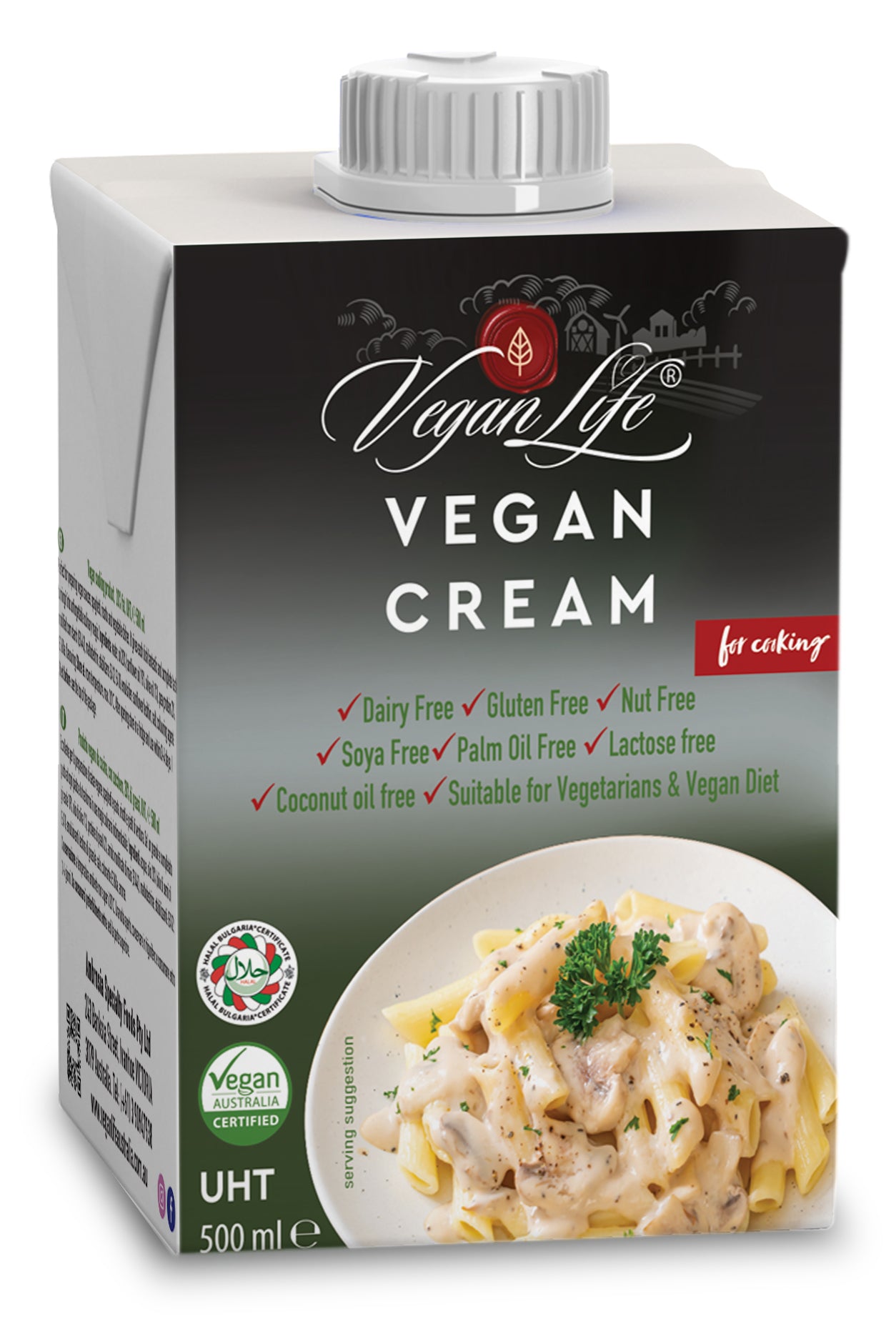 Vegan Life Cooking Vegan Cream