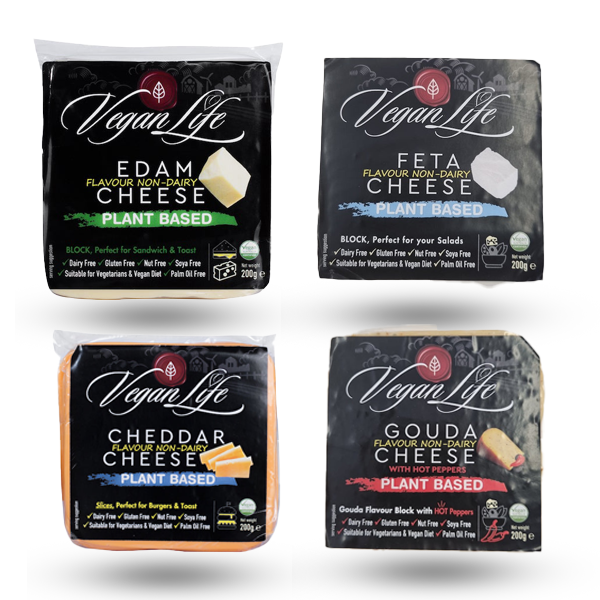 Vegan Life Mixed Cheese Block Bundle